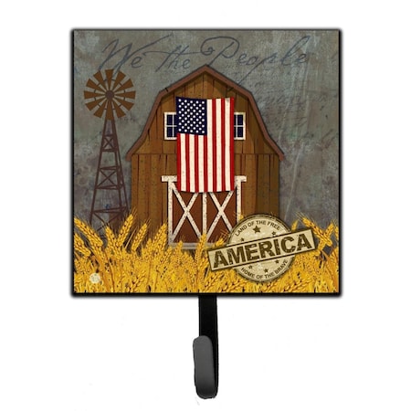 Carolines Treasures Patriotic Barn Land of America Leash or Key Holder VHA3036SH4